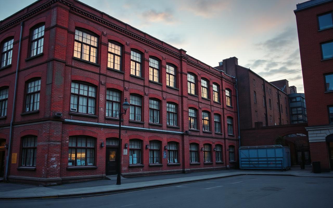 Boxtempel — Backsteingebäude in Berlin-Weißensee
